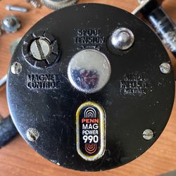 Parts for a vintage Penn Mag Power 990 saltwater reel