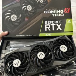 *NEW*Nvidia MSI RTX 3080 GAMING TRIO X Graphics Card