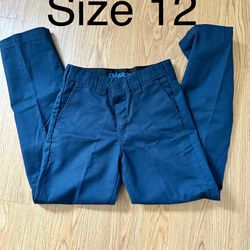 Boy Clothes Dickies Pants Navy Blue. Great For Graduation Size 12