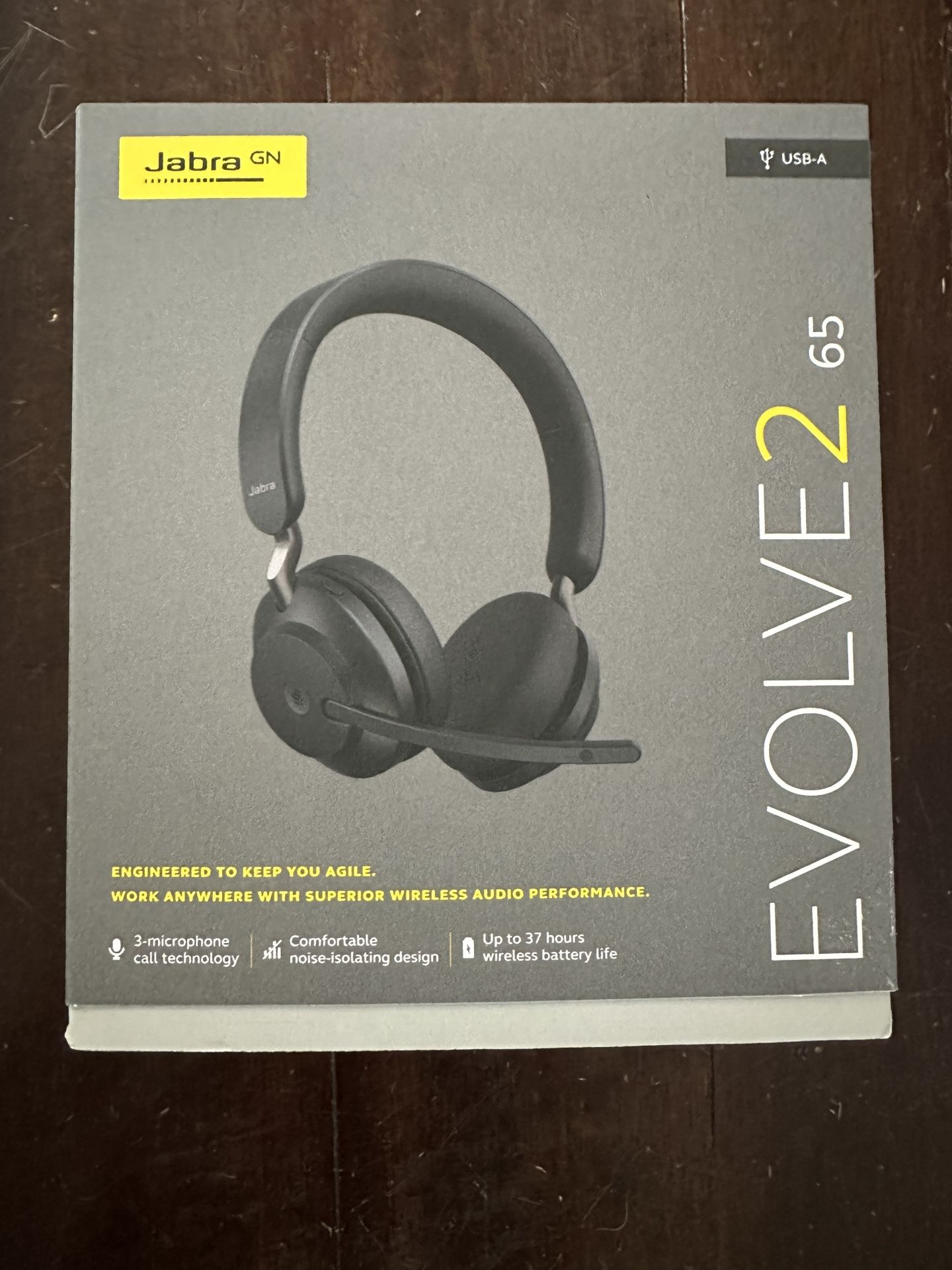 Jabra Evolve2 65 Wireless Bluetooth Headset