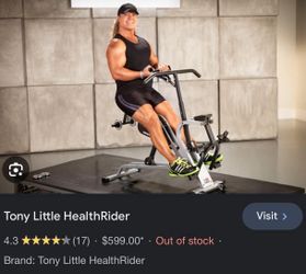 Tony Little health rider