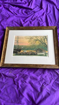 Mystic Seaport Painting