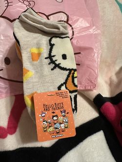 Hello Kitty Halloween Socks 