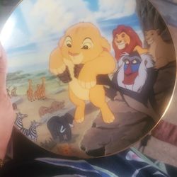 Bradford Exchange Disney Plates 