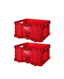 2 Milwaukee Packout Crates