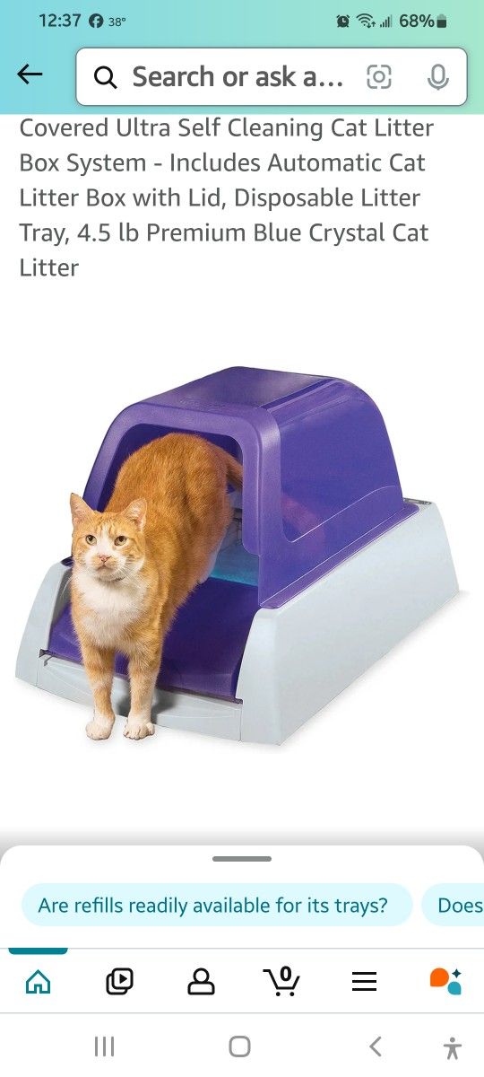 Automatic Free Scoop Cat Litter
