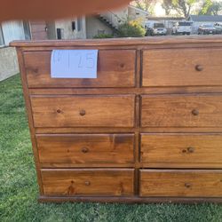 Wood Dresser 