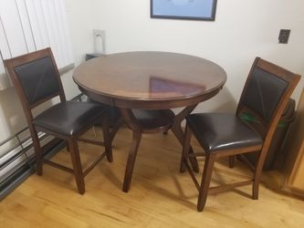 Dining room table and chairs