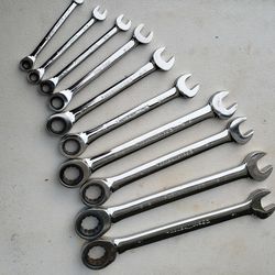 Gearwrench SAE Ratcheting Wrench Set