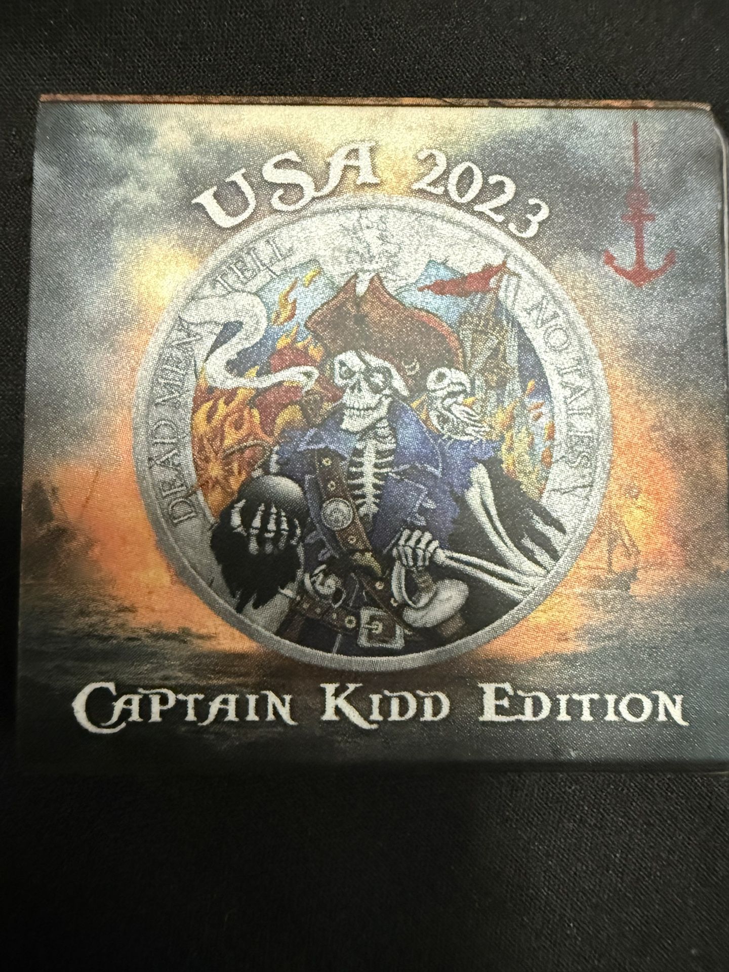 Colorized 1 Oz Silver Pirate Coins