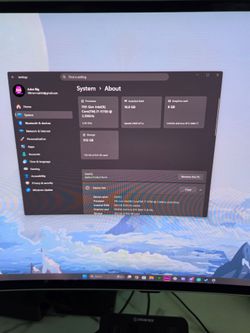 Gaming set up