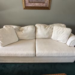 Sofa, 2 End Tables,  Coffee Table & 2 Lamps