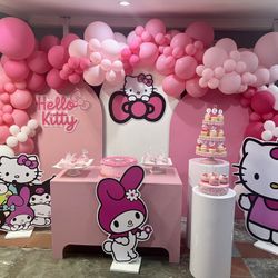 Hello Kitty Birthday Party  Hello Kitty Decoration 