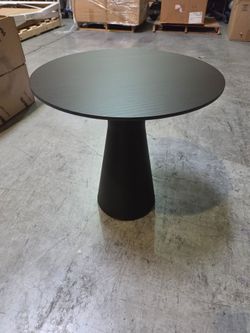 Andreu World Reverse Table Collection Pedestal Side Table