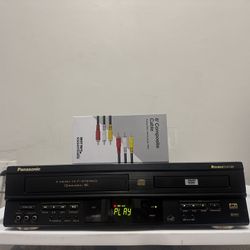 PANASONIC VHS And DVD Player Combo VCR: Fully Functioning