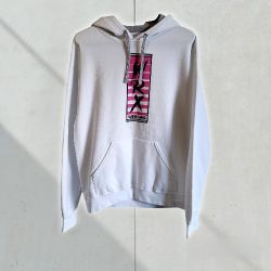 Men's WRX Subie Gang White Lightweight Pullover Hoodie Size S/M