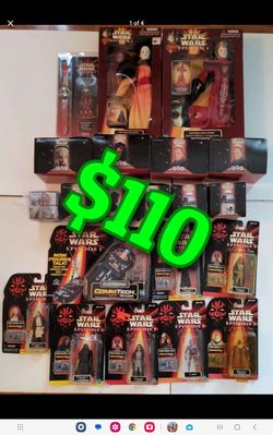 Star Wars Figures , Dolls and Watch 21 items.         $110