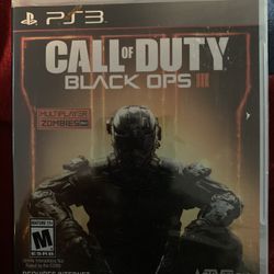 Call Of Duty Black OPS 3 New And Unopened 