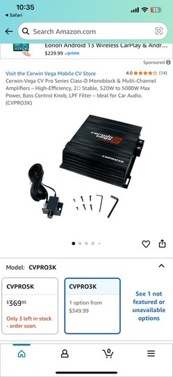 Cerwin Vega CUPRO3k