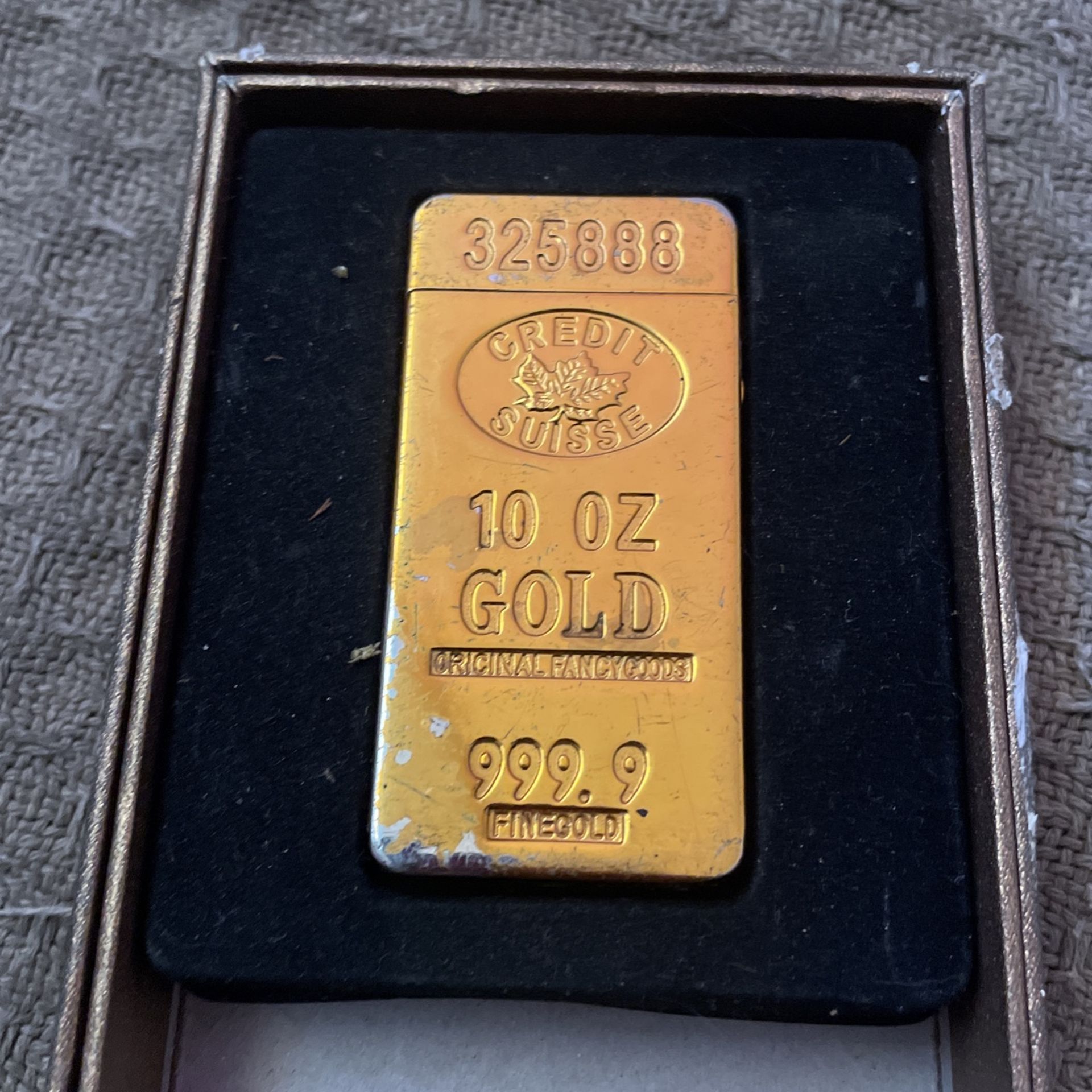 Gold Bar Lighter