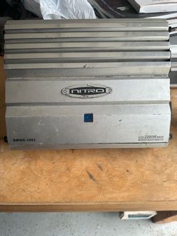 Nitro BMWX-3883 2-Channel Car Amplifier