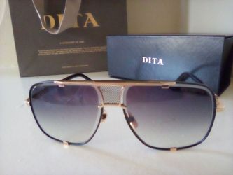 Dita Mach Five Authentic Gold Titanium Designer