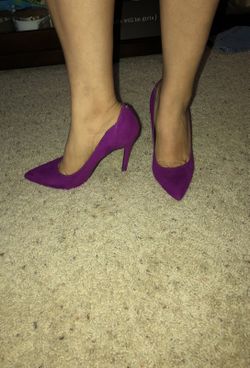 Dark Pink Pumps