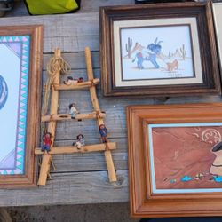 Variety Of Native Art Work 