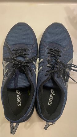ASICS Blue Low-Top Running Sneakers