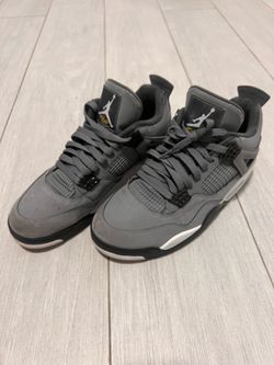 Air Jordan 4, cool greys, size 10