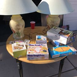 Lamp, Table, and miscellaneous