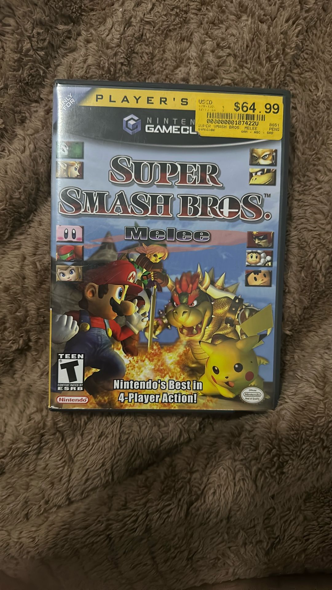 Super Smash bros Melee GameCube
