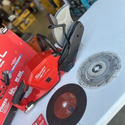 Milwaukee 9” Cut Off Saw W One Key (tool Only) 