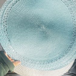 Turquoise Boho Place Mats