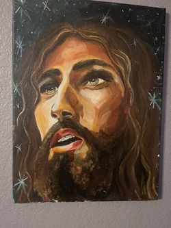 Original Hand painted Jesus