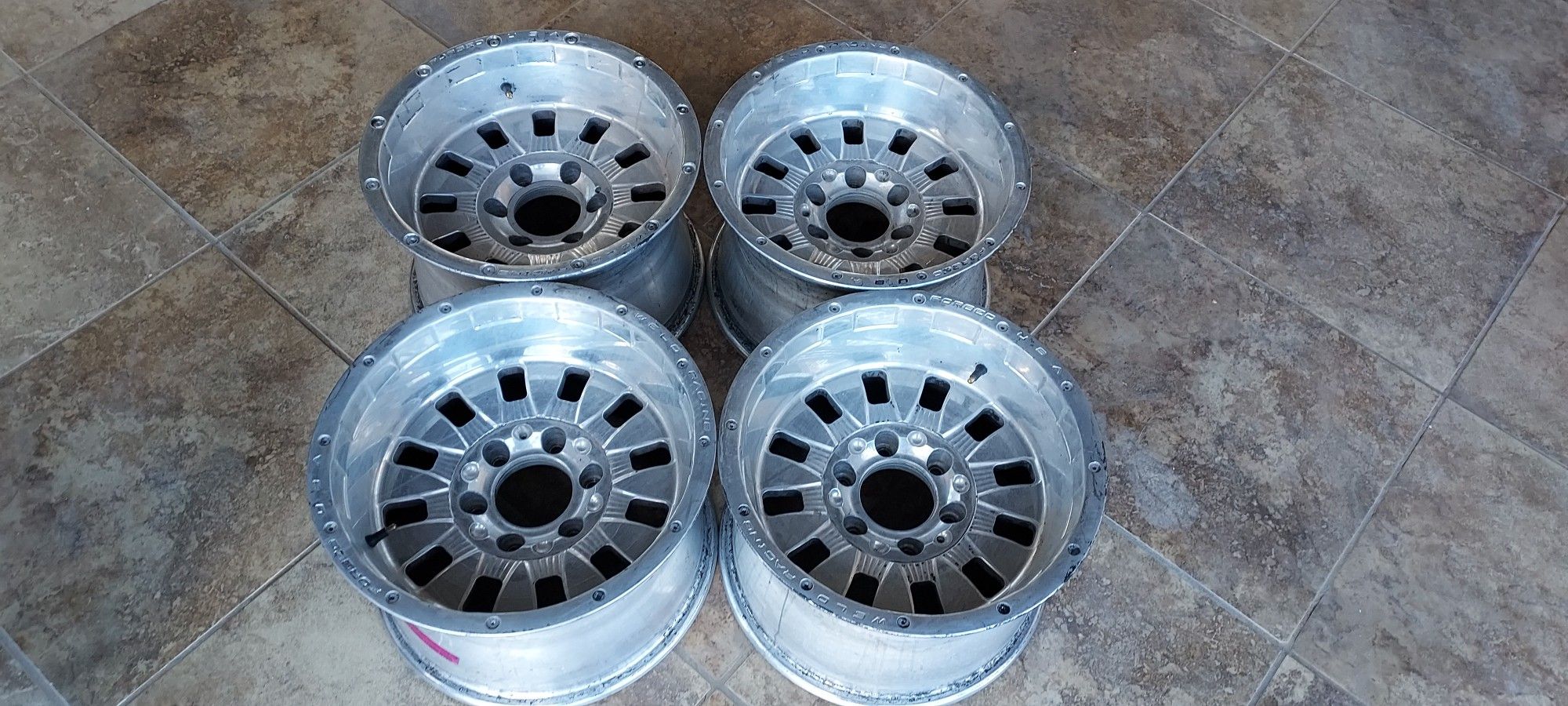 16x10 Weld Dakar Wheels