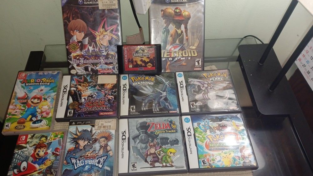 Video Games Lot Nintendo GameCube Ds