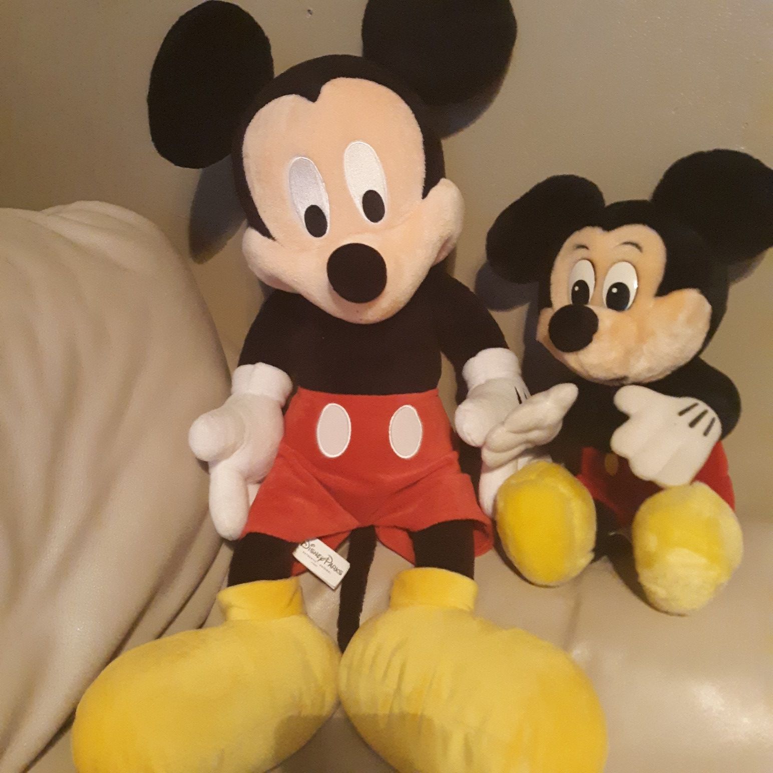 Big and small Mickey mouse