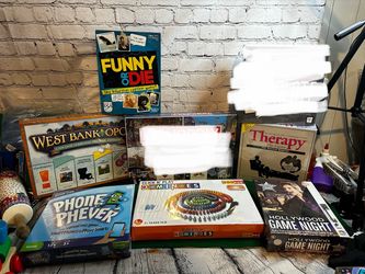 New Board Games - See Individual Prices Below - Buy All 6 For $80 (Paid $125)