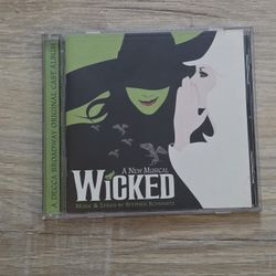 Wicked, A New Musical, Original Broadway Cast Recording CD