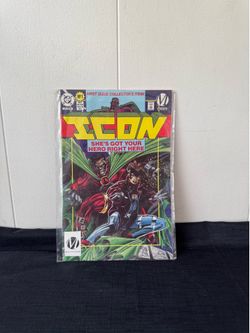 Icon #1 (1993, DC/Milestone) First Edition - Key 1st Appearance Icon & Rocket
