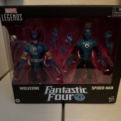 Marvel Legends Wolverine And Spider-Man 2pk