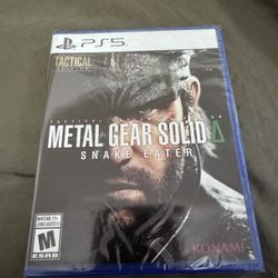 Ps5 Metal Gear Solid Snake Eater Tactical Edition Brand New