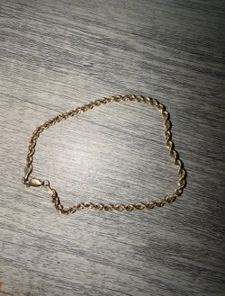 10k Rope Gold bracelet
