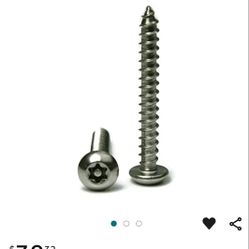 50 Stainless Steel Tamper Proof Screws LESS THAN HALF PRICE SALE!!!