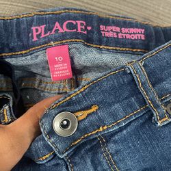 Girl Children's place jeans 