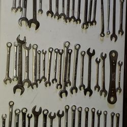 Lot of 50+ Craftsman Wrenches