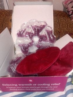 Hot and cold breastfeeding relief pads