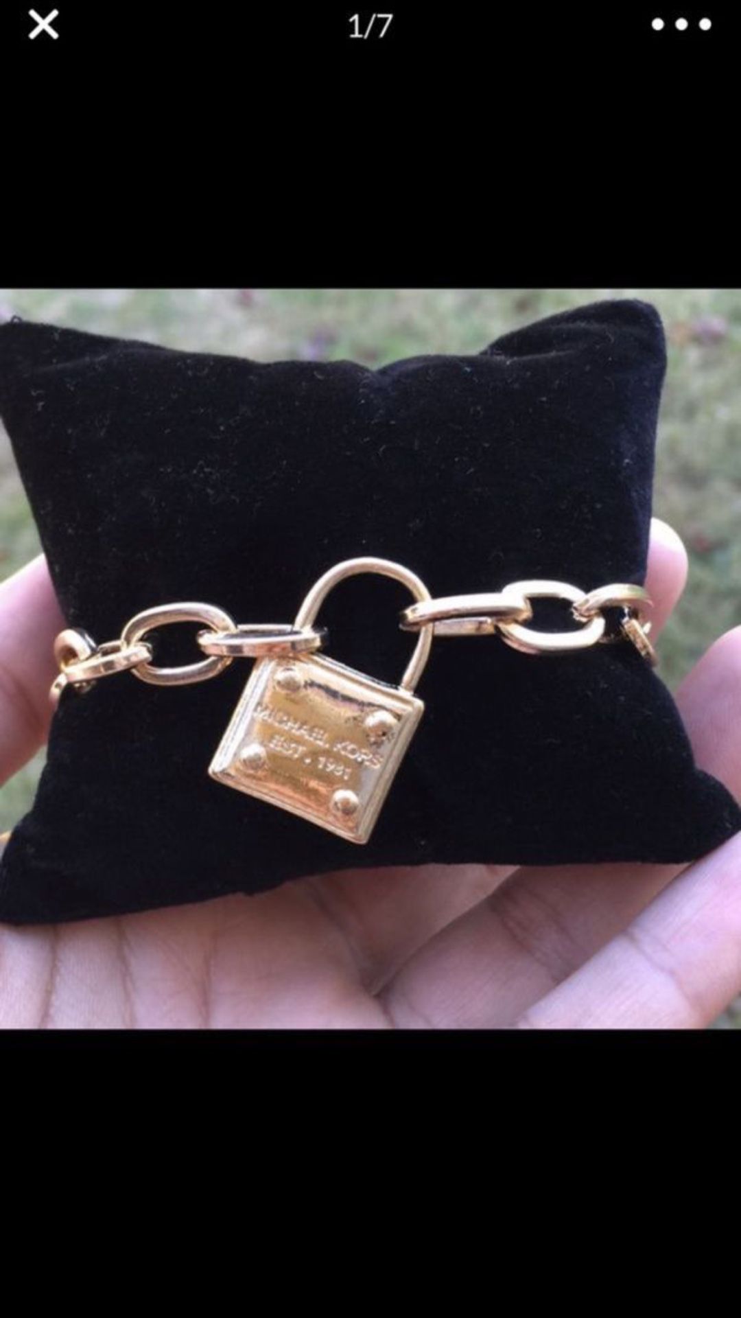 Mk Michael kors padlock bracelet