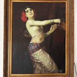 Original artwork with beautiful details, perfect for home decor 56/45 In